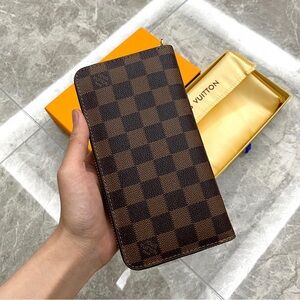 Louis Vuitton Brown Checkered Wallet